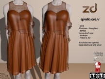 ZD Gisella Dress Bronze