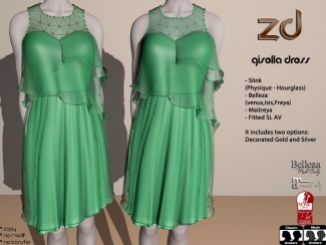 ZD Gisella Dress Lightgreen