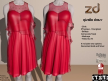 ZD Gisella Dress Red Passion