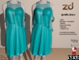 ZD Gisella Dress Teal